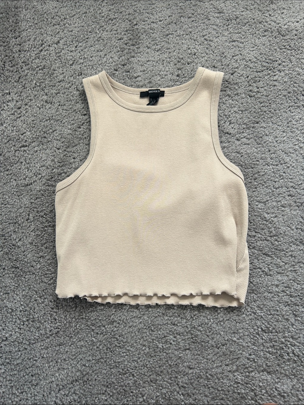 Tan tank top